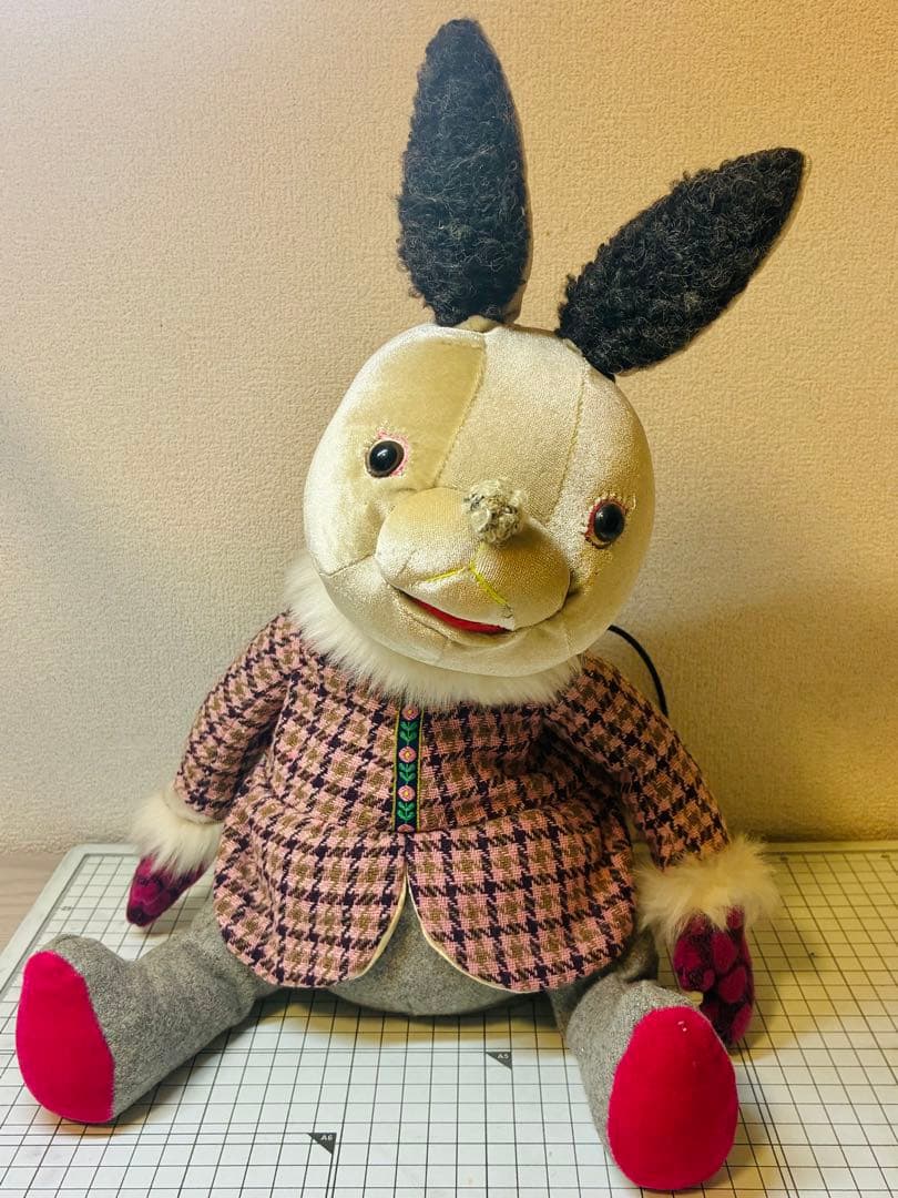 BRUNO クチパクアニマルスピーカーうさぎ BOE005