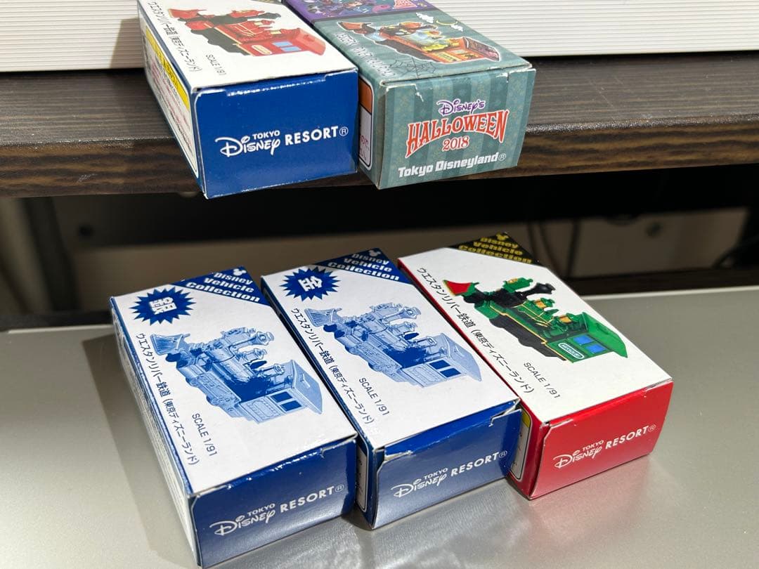 トミカ　ディズニー　ウエスタンリバー鉄道　９台セット