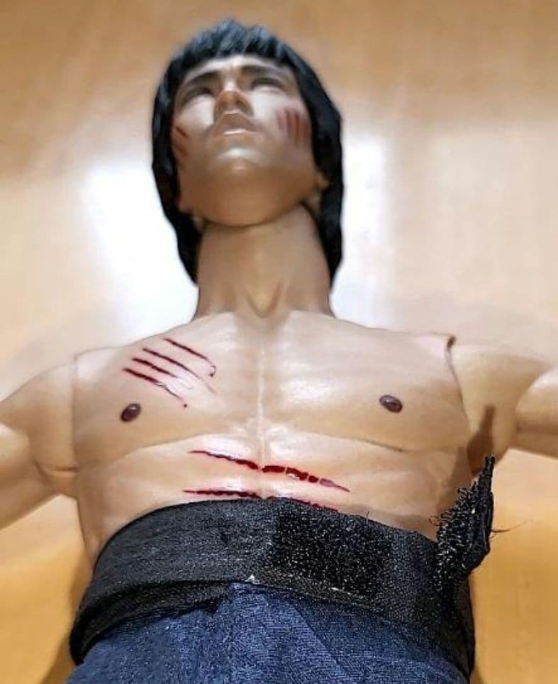 ブルース・リー　ムービーマスターピース ＤＸ　燃えよドラゴン通常版　ホットトイズ