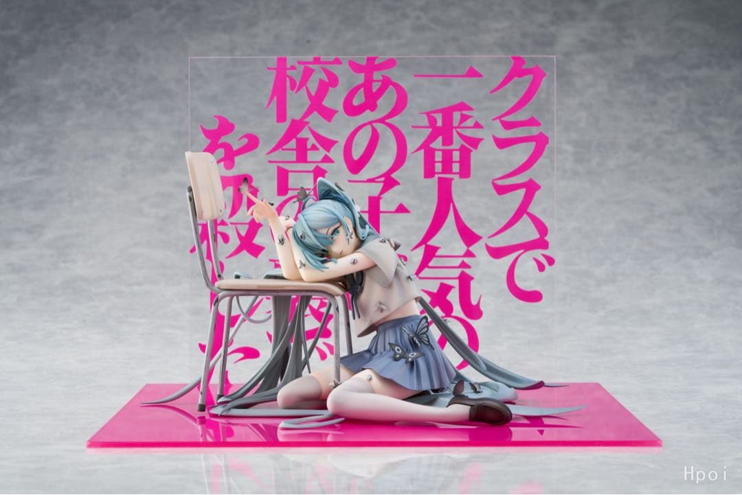 わ*こ様 ガレージキット 塗装済 完成品 初音ミク 蝶の少女　ホビラン29