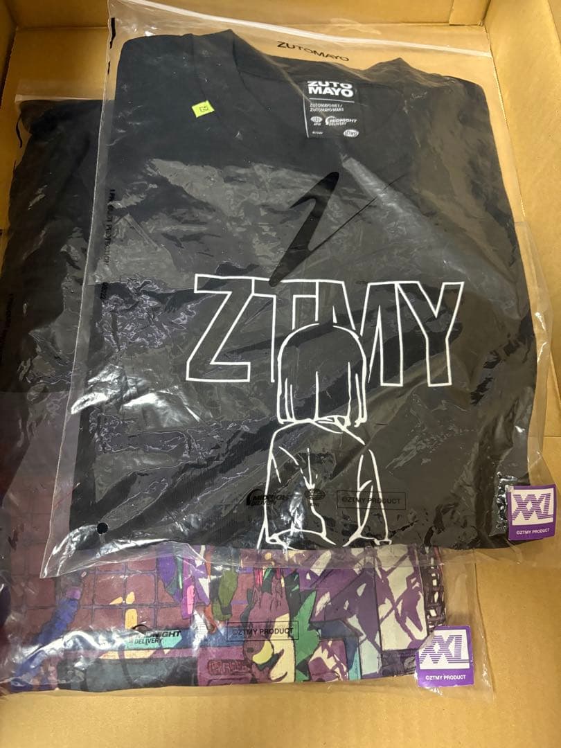 ずとまよTシャツ XXL 黒　２枚セット　ニラちゃん