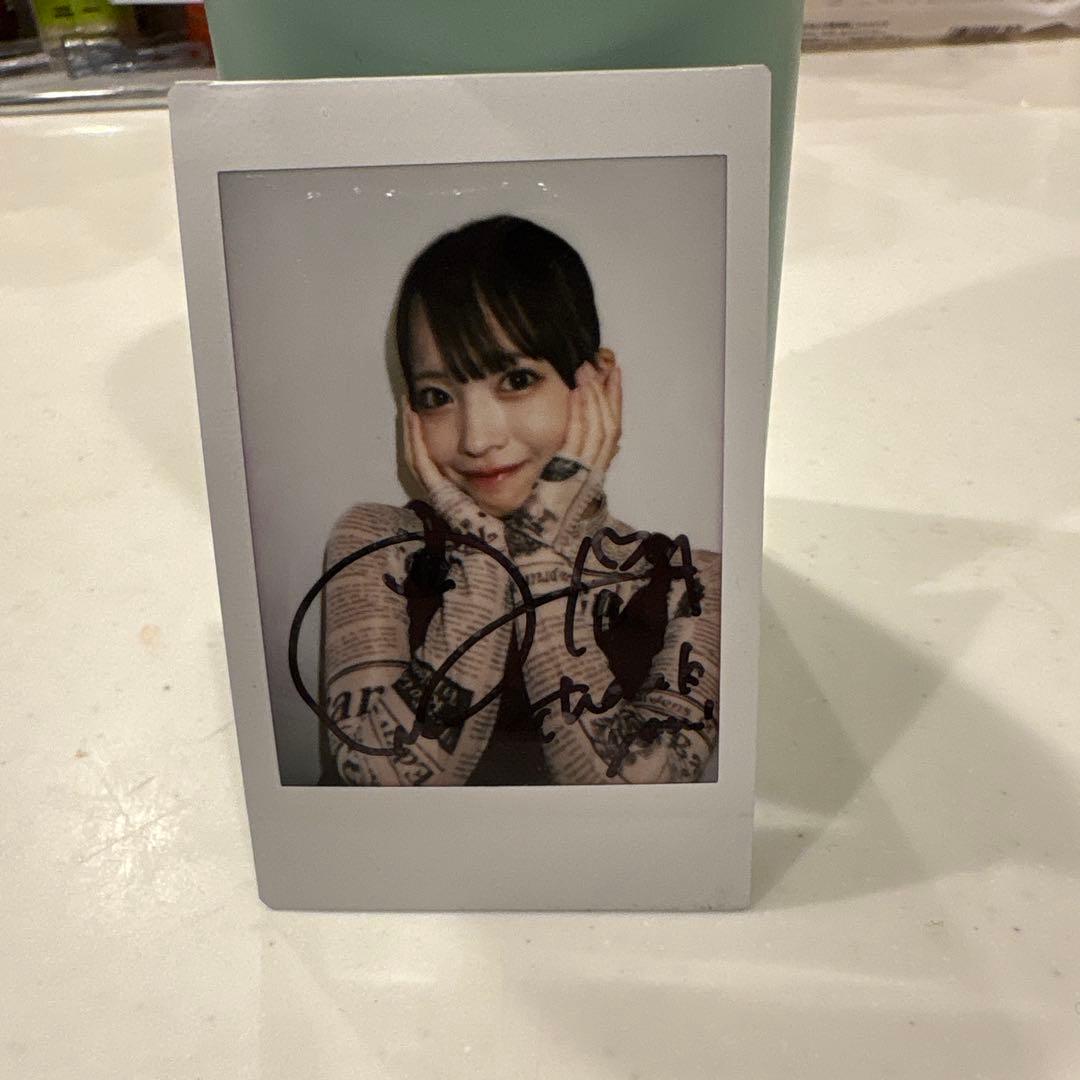 高嶺のなでしこ　日向端ひな　オンラインくじWチャンス直筆サイン入りチェキ