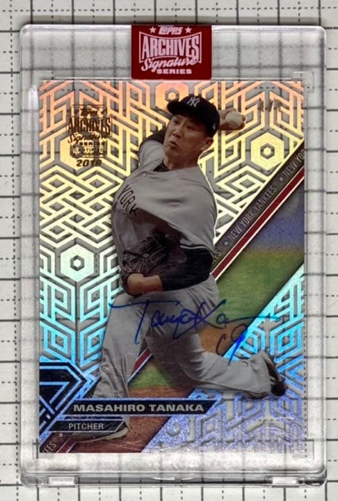 田中将大直筆サインカード 1枚限定