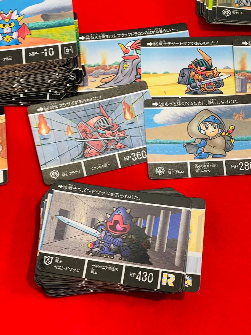 カードダス SDガンダム　レトロカード　おまとめ　約850枚　キラカードあり