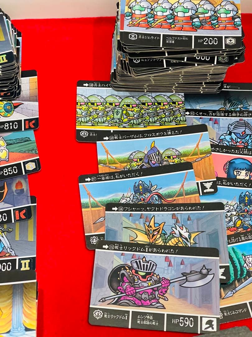 カードダス SDガンダム　レトロカード　おまとめ　約850枚　キラカードあり