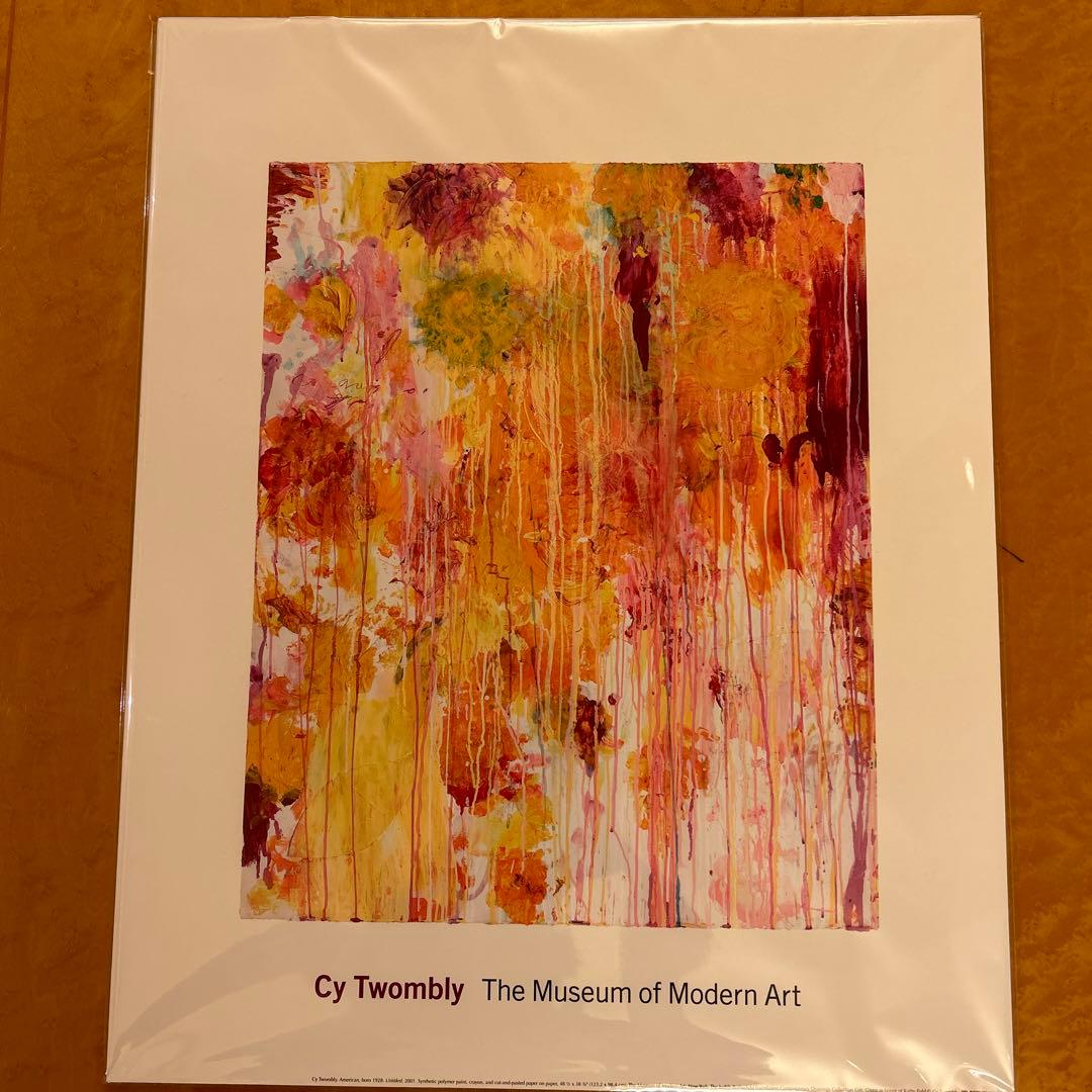 貴重 正規品 サイトゥオンブリー Cy Twombly ポスター