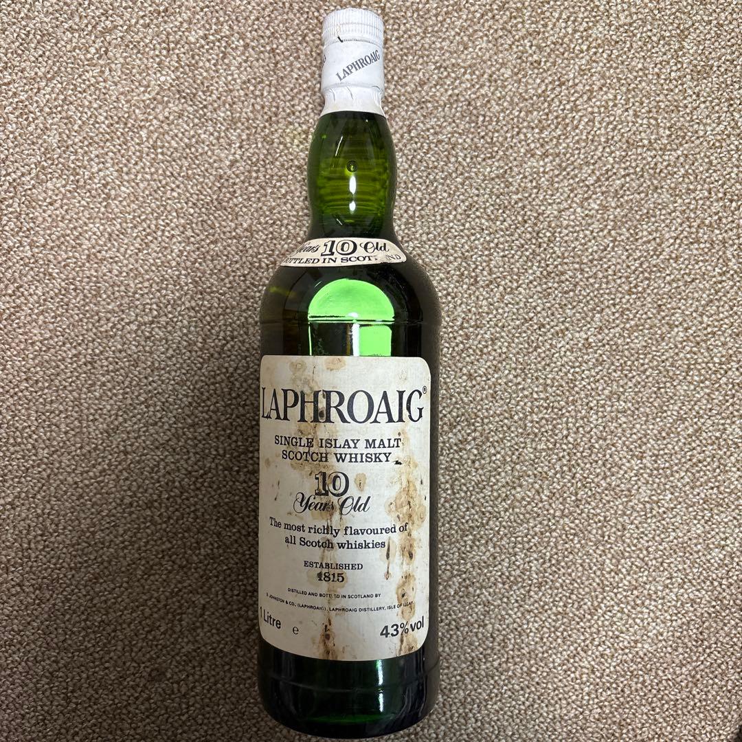 【未開栓】LAPHROAIG ラフロイグ 10年 旧ボトル ウイスキー