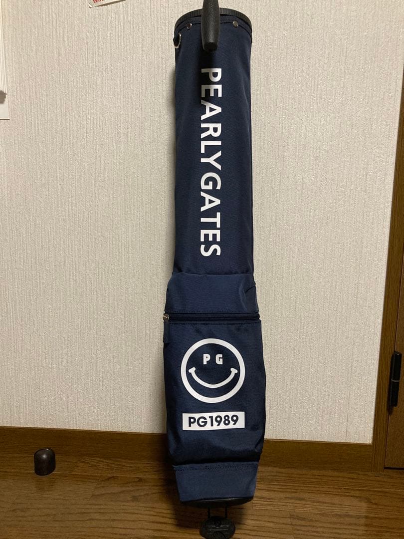 ゴルフ　スタンドバッグ　サブバッグ　パーリーゲイツ　紺色　ネイビー
