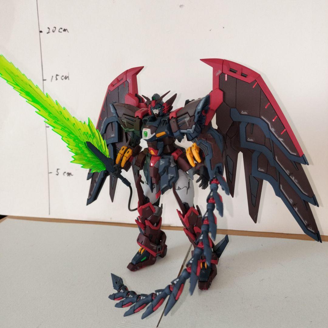 カ*可様 RG 1/144 ガンダムエピオン 塗装完成品 ガンプラ 可変 九龍