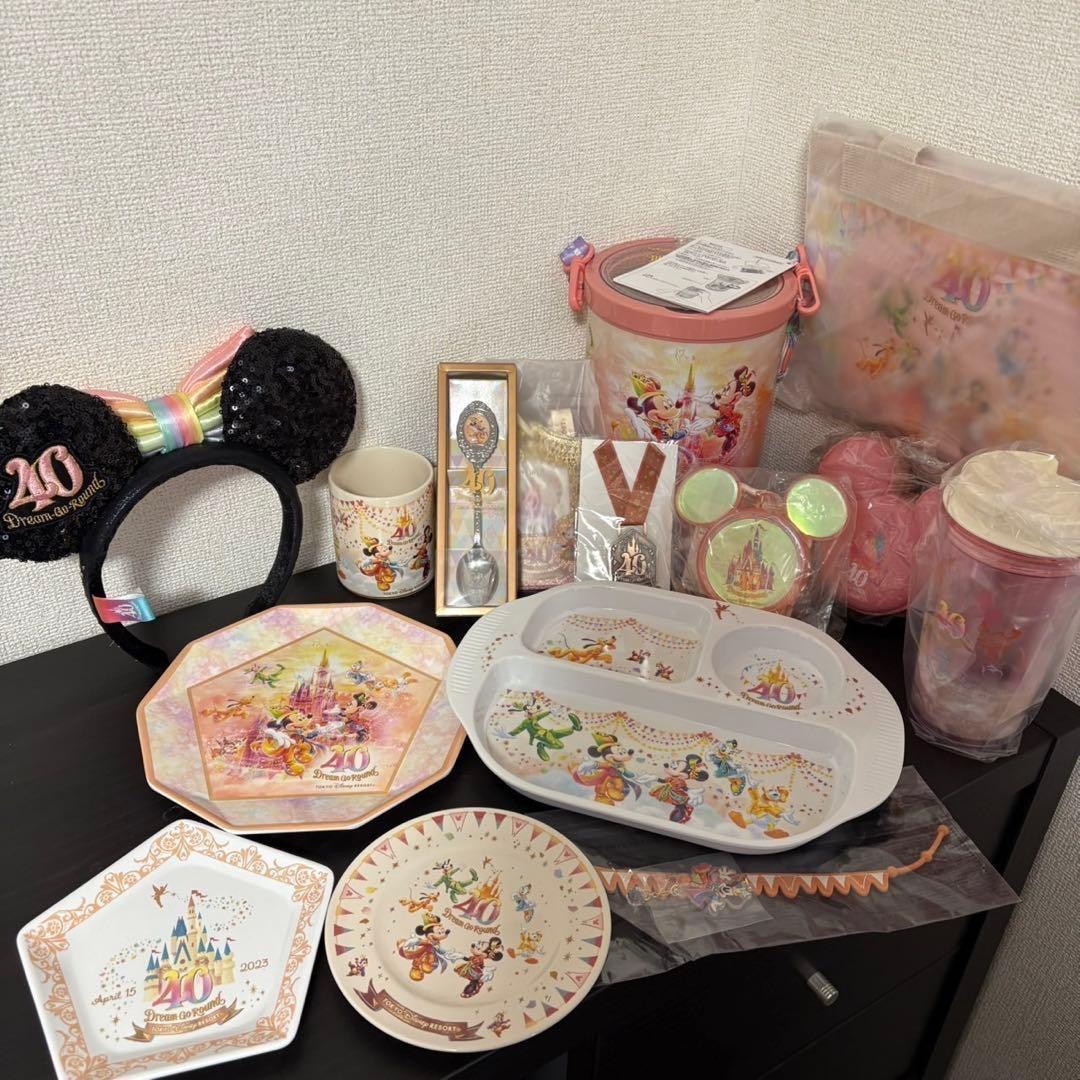 新品未使用　ディズニー40周年　ドリームゴーラウンド　スーベニアグッズ全部セット