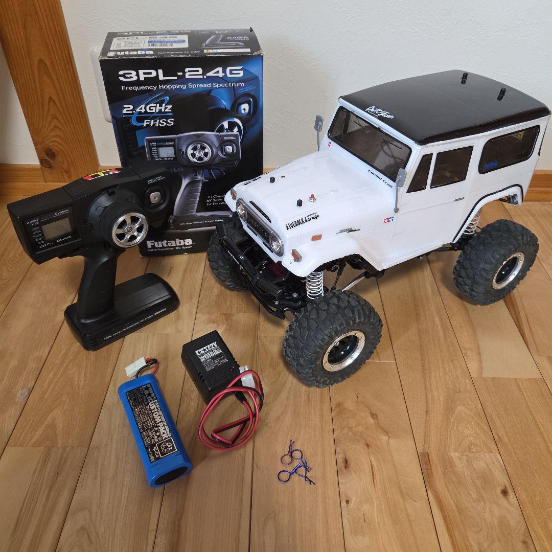 タミヤ CR-01 トヨタ ランクル40 フルセット　中古