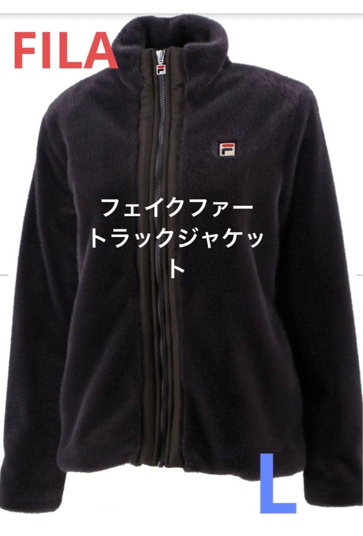 FILA フェイクファー　ジャケット　テニス　ゴルフ　L レディス