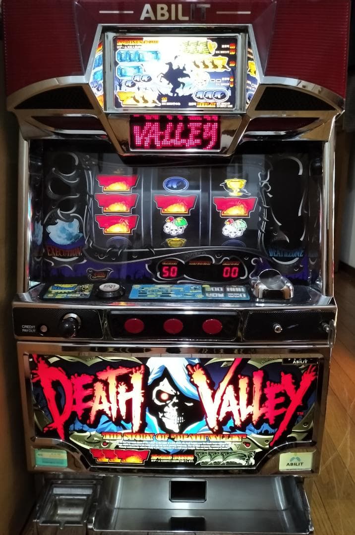 【パチスロ実機】アビリット★デスバレー【不要機付】４号機・希少台・人気台