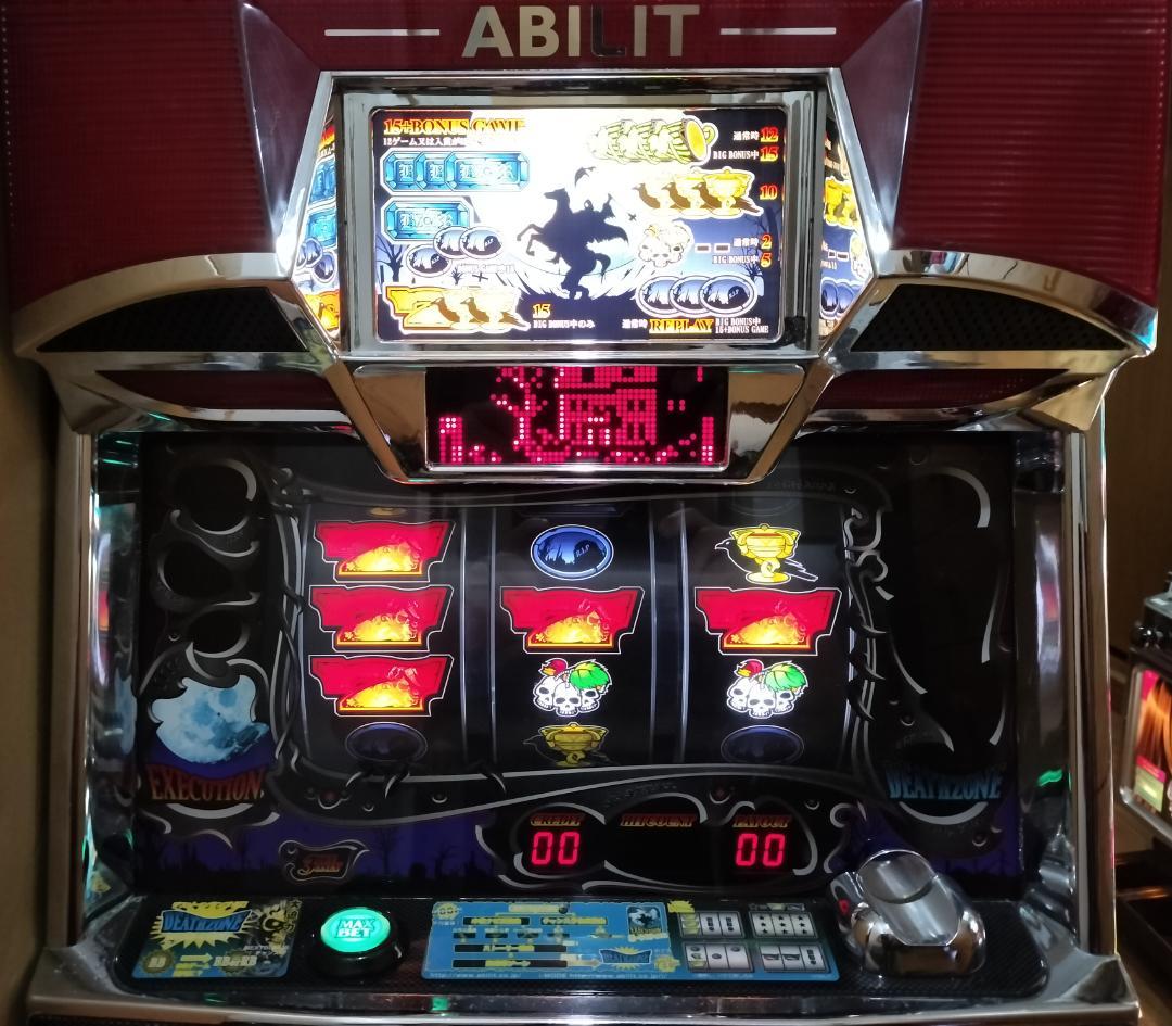 【パチスロ実機】アビリット★デスバレー【不要機付】４号機・希少台・人気台