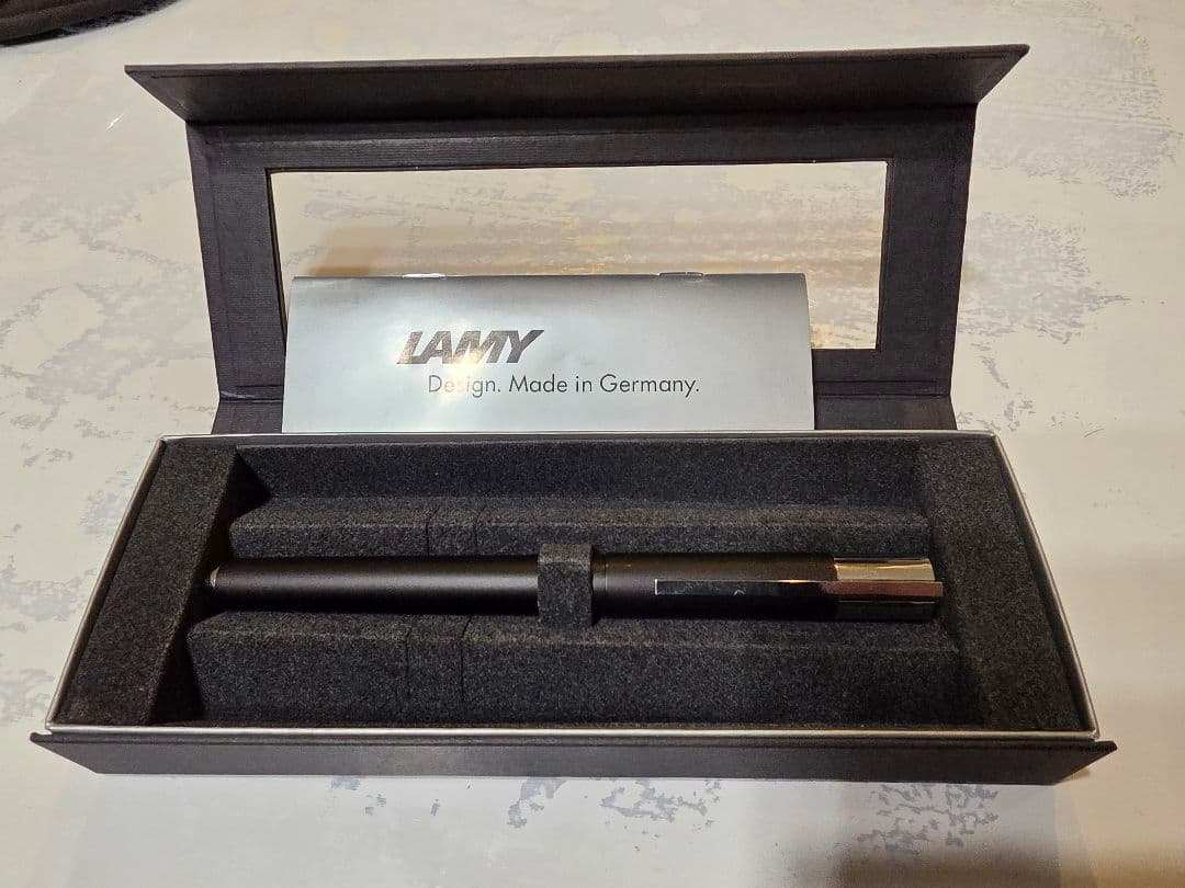 LAMY ラミー Scala（スカラ） ブラック 万年筆 EF
