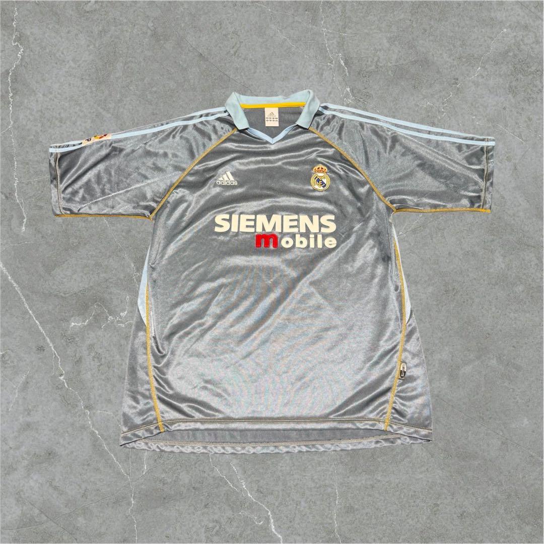 レアル・マドリード アディダス シャツ 水色