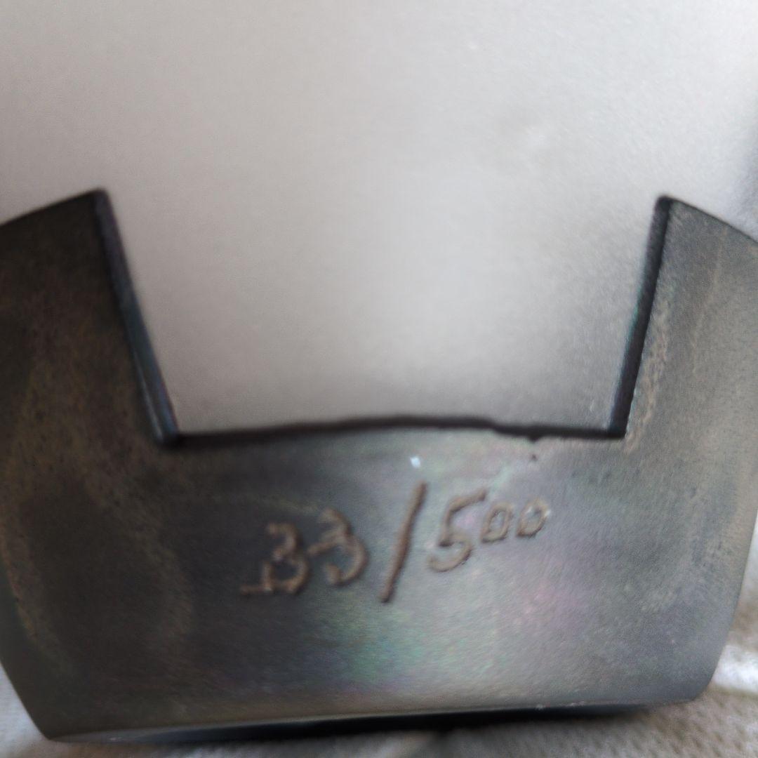 ミッキーマウス 花瓶 ガラス製　限定品