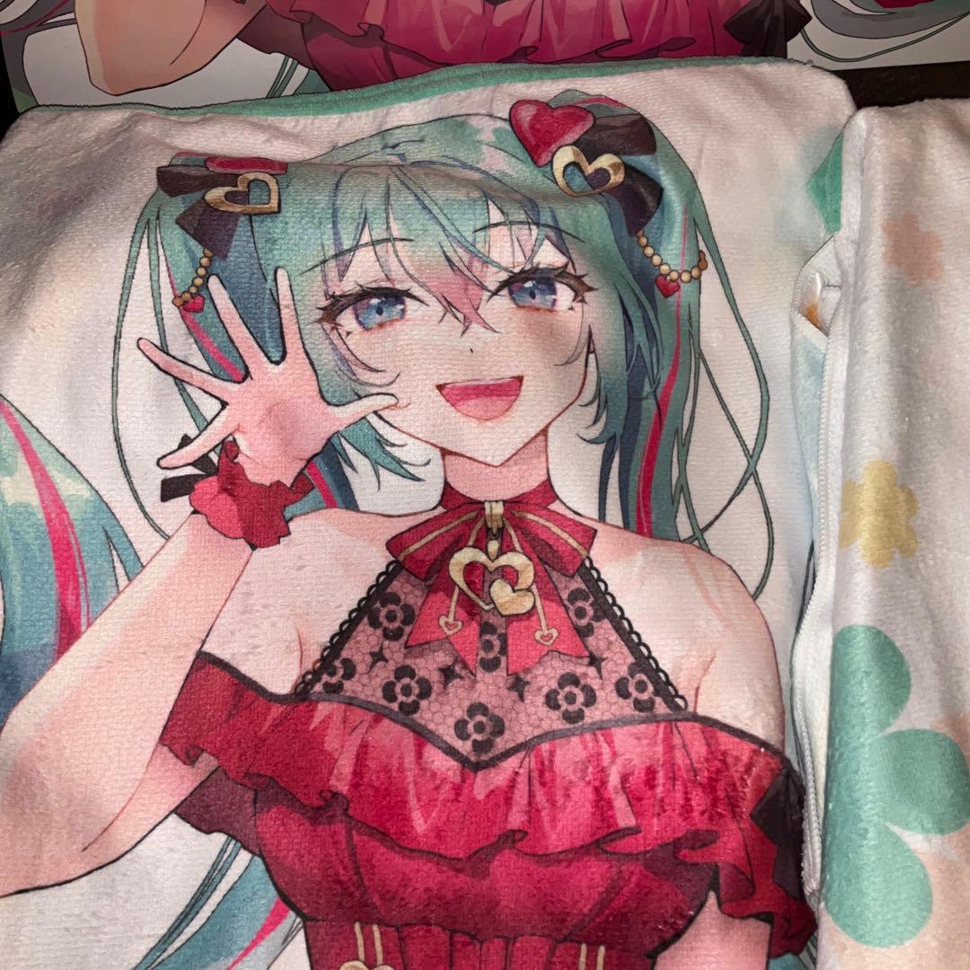 初音ミク タオルくじ