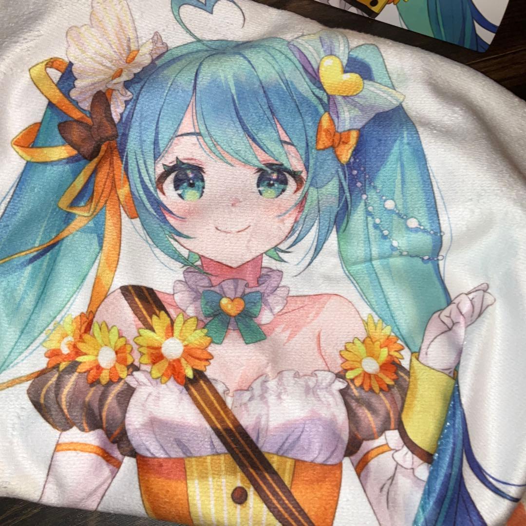 初音ミク タオルくじ