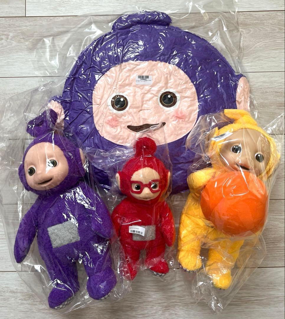 テレタビーズ BIGぬいぐるみ　クッション　4種