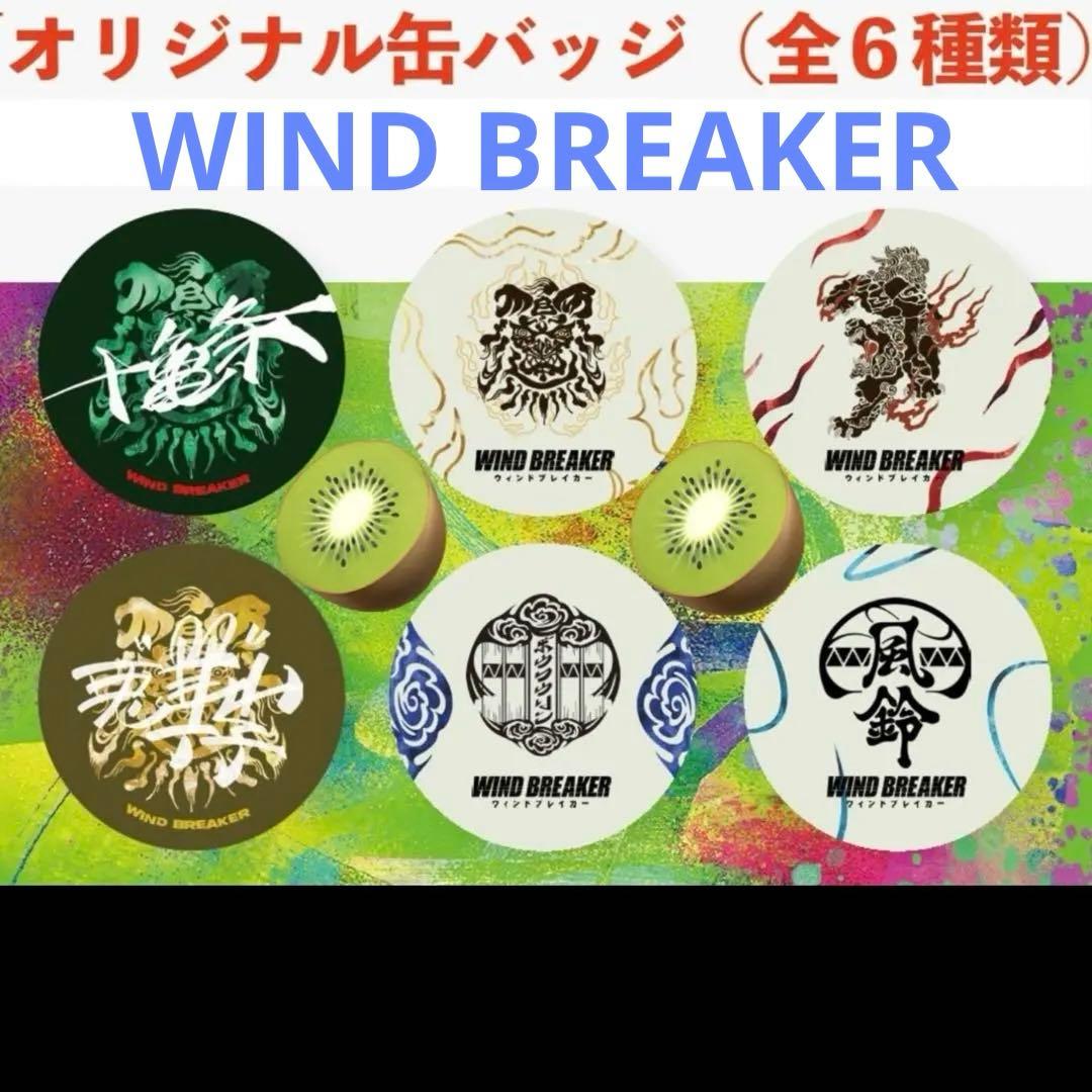 全6種セット　ウィンドブレイカー　オリジナル缶バッジ　ミニ缶バッジ
