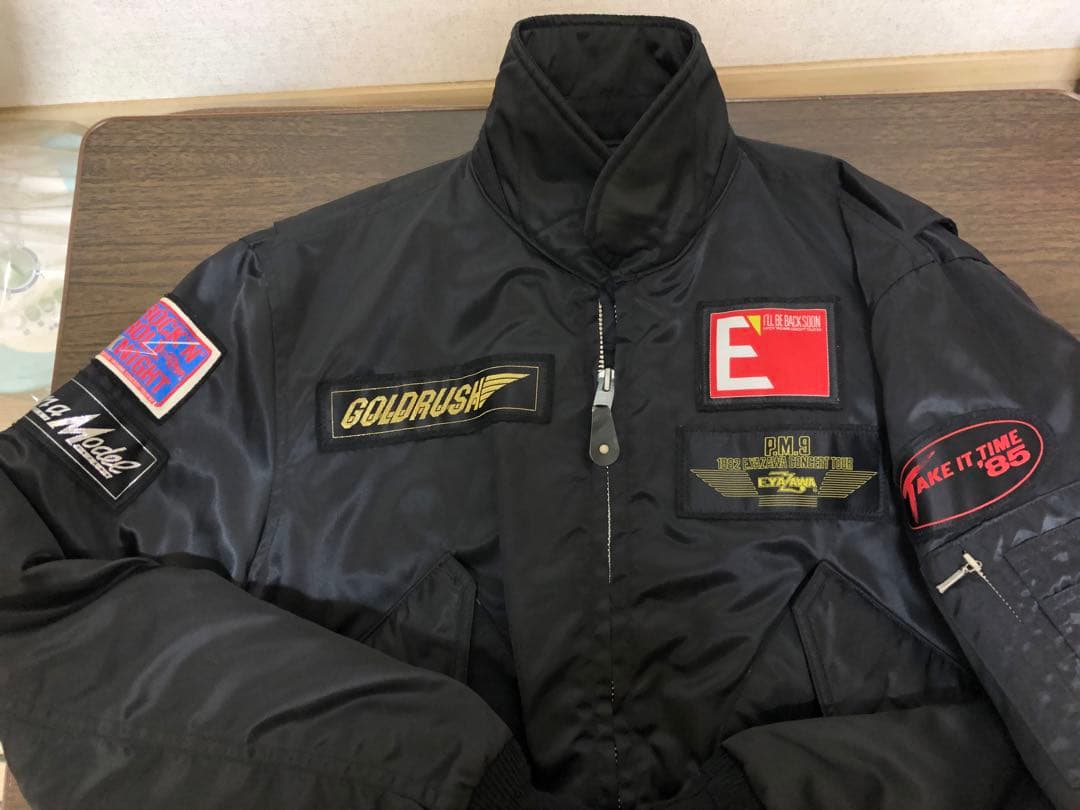 ★希少　矢沢永吉　当時物　フライトジャケット　MA-1 限定300枚