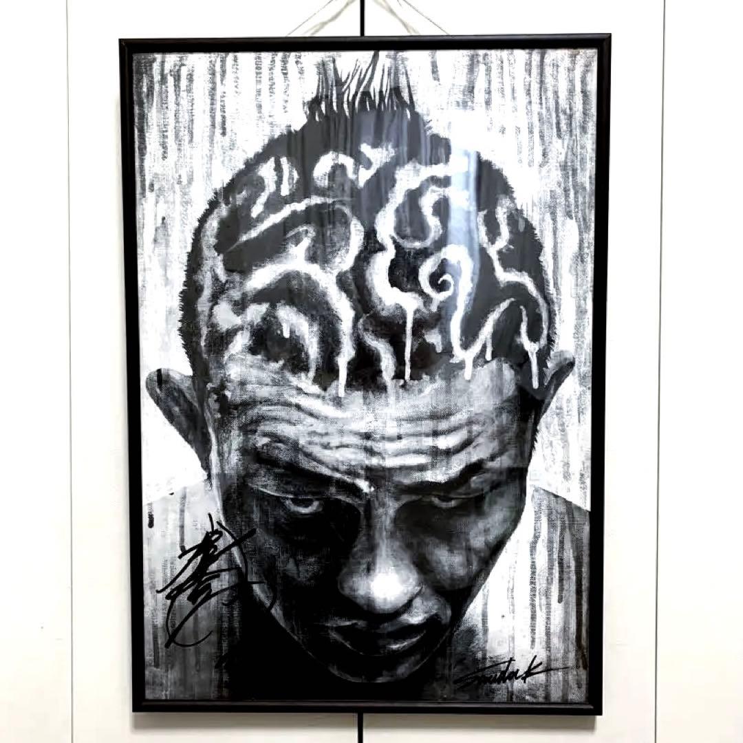 鈴木みのる　ポスターフレーム　新日本プロレス　全日本プロレス　プロレスリングノア