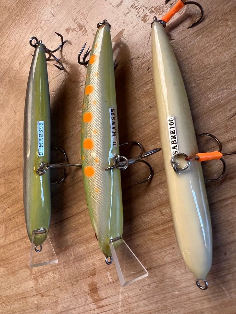 サクラマスルアー ルアーレップ　 ペンシル100 1個 DMARS95 2個