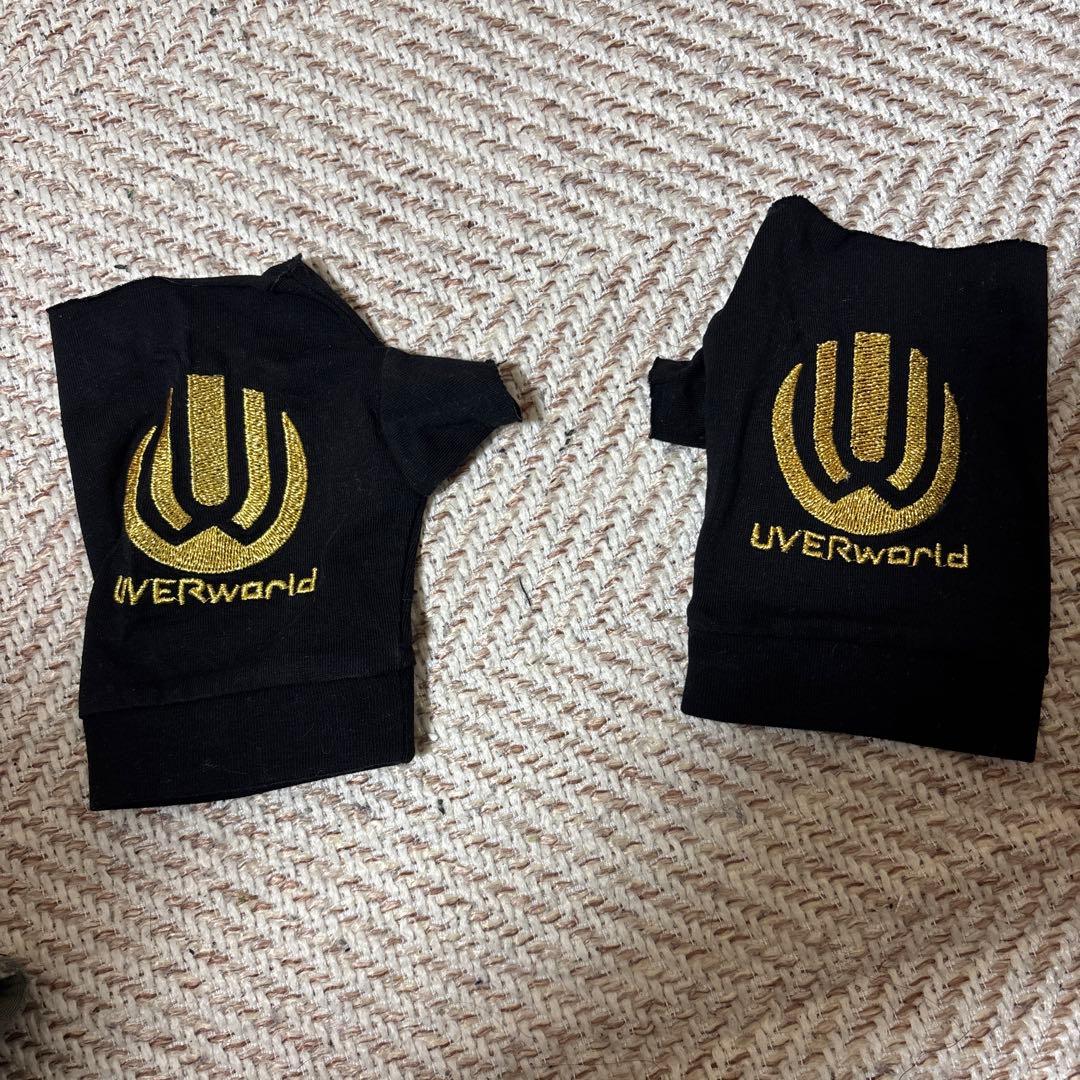 UVERworld メッセージグローブ ブラック　男祭り