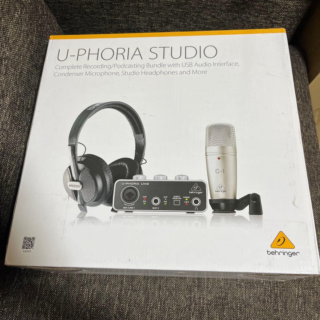 値下げ中！Behringer U-PHORIA STUDIO