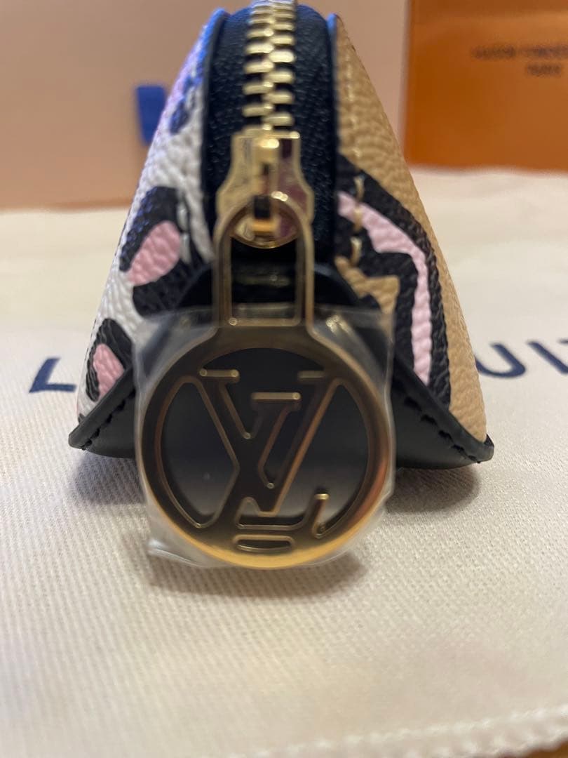 OK 未使用品Louis Vuitton ペンケース　モノグラム ヒョウ柄