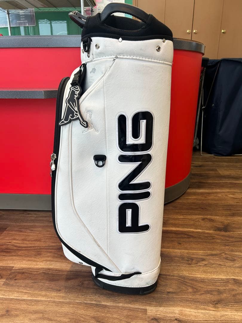 PING ゴルフバッグ・キャディバッグ ホワイト