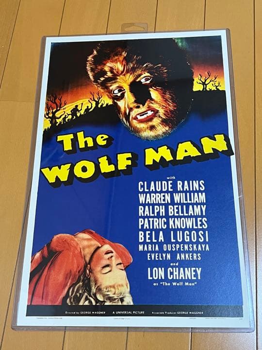 ウルフマン映画ポスター