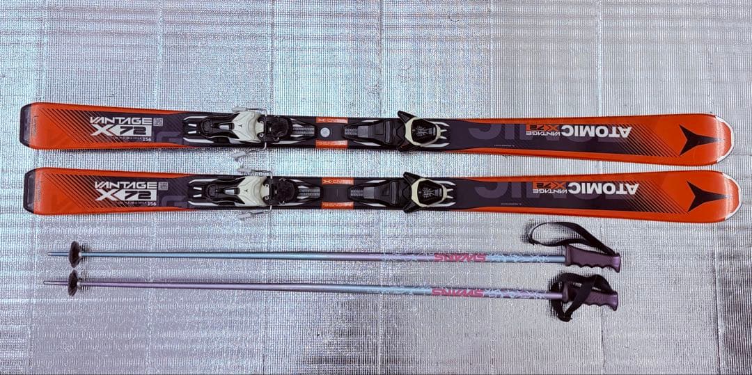 ATOMIC VANTAGE X 72 156cm ＋ ストック123cmセット