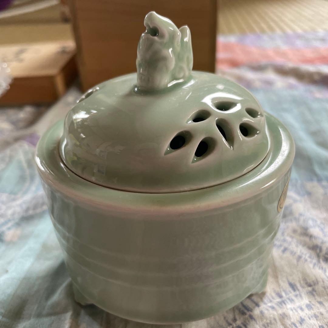 高級伊万里焼　鍋島焼　香炉　大秀作　大秀窯