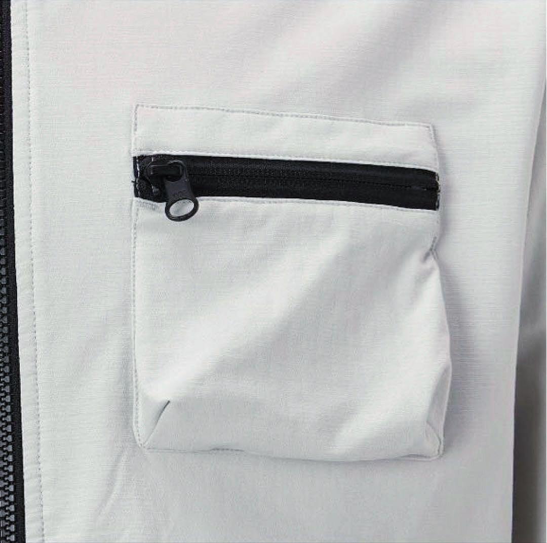 BRIEFING GOLF ストームフリースパーカー（OFF WHITE／M）