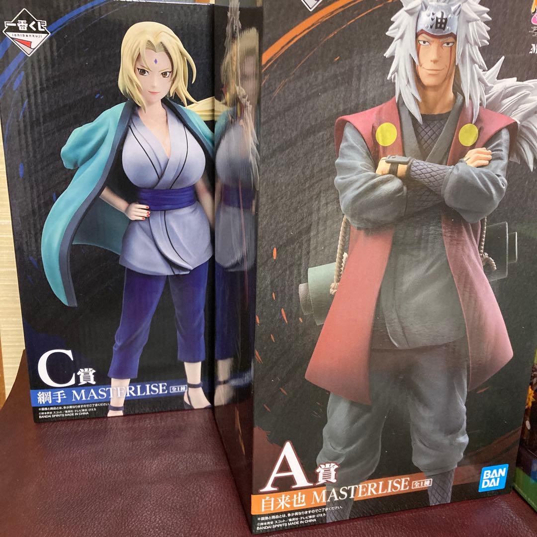 NARUTO 一番くじ　伝説の三人　自来也　綱手　大蛇丸　フィギュア
