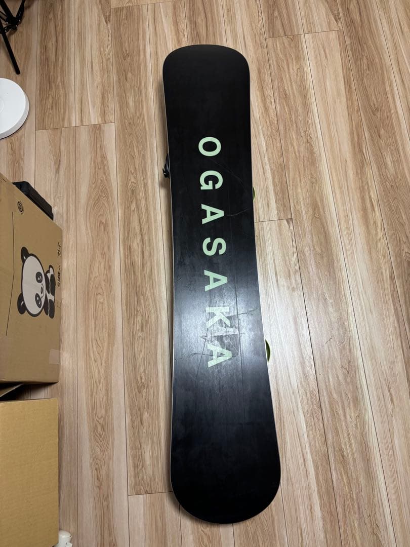 OGASAKA スノーボード ビンディング付き