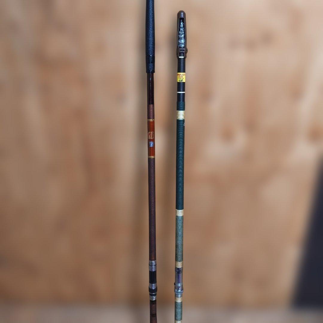 ダイワ波濤イシダイ竿 波濤 石鯛50H シマノNF18 GX 2本セット