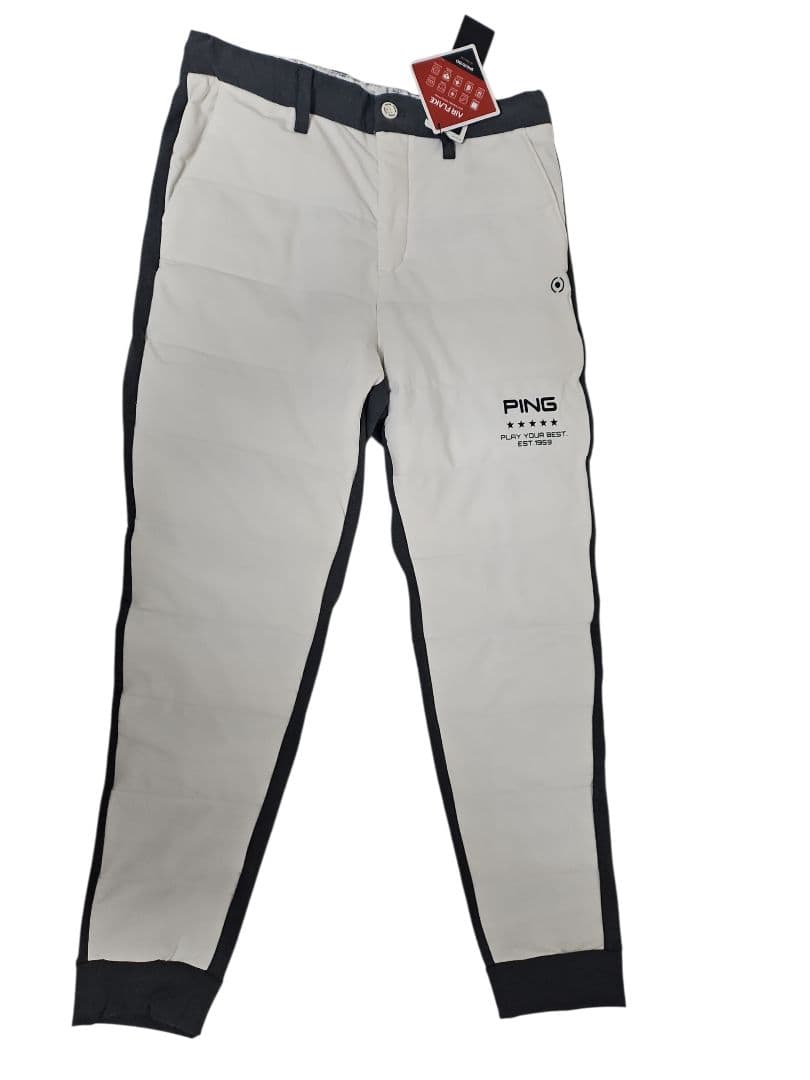 【新品未使用】PING 中綿ゴルフパンツ AIR FLAKE 撥水 防寒 L