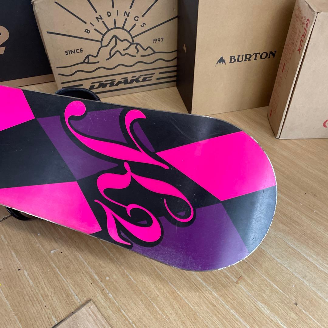 K2×RIDE　希少130代　バイン付　ライド　スノーボードセット