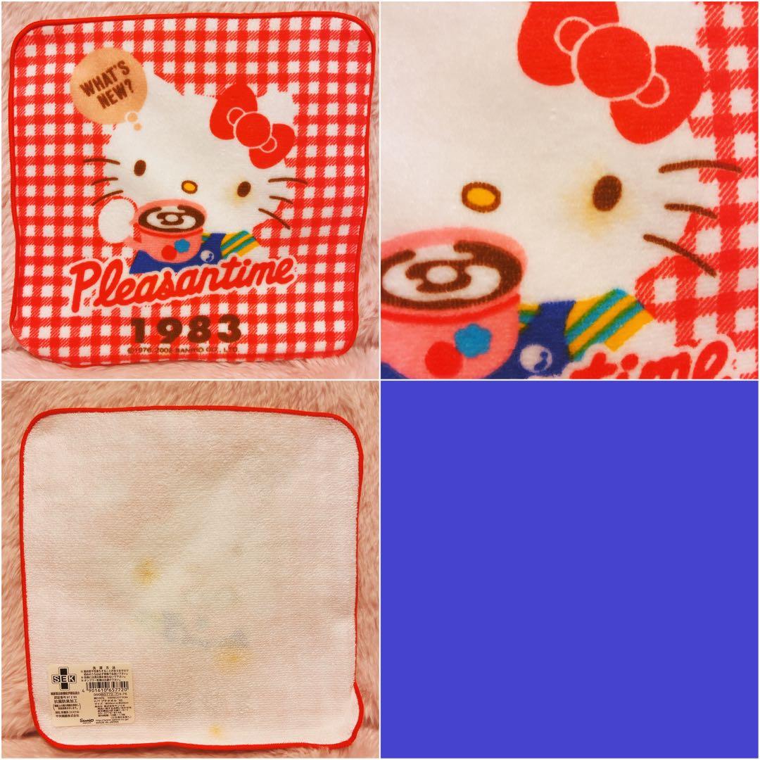 希少レア　ハローキティ　プチタオル　コレクション　2002 平成レトロ　サンリオ