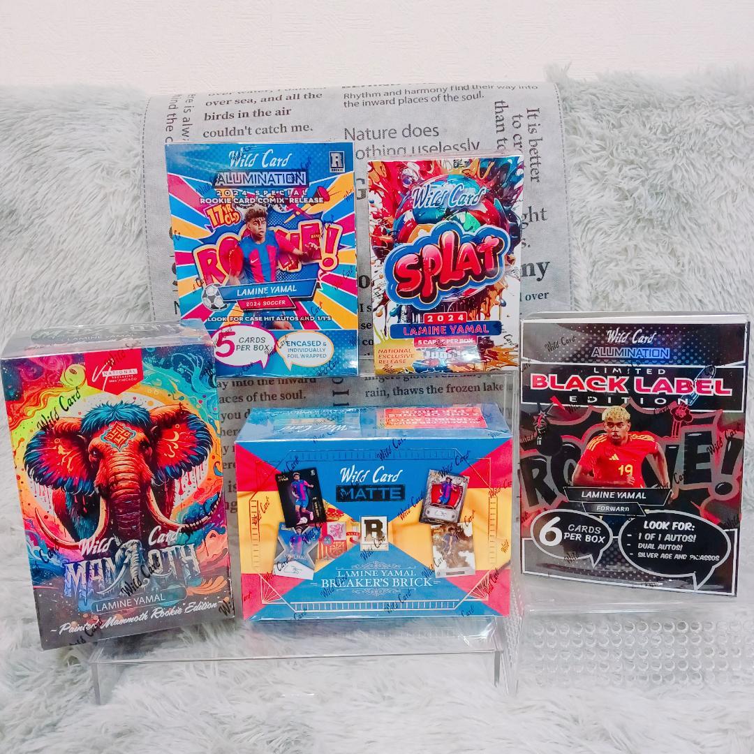 ☆NSCC限定☆ラミンヤマル2024 Wild Card5BOXセット未開封商品