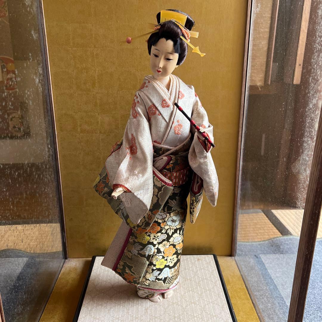 芸妓　日本人形