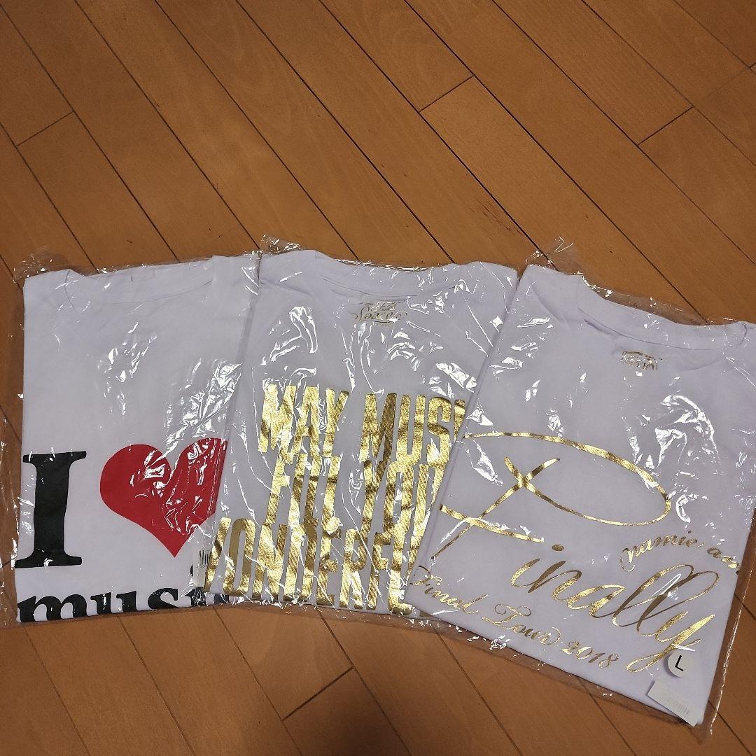 安室奈美恵　Tシャツ　3セット