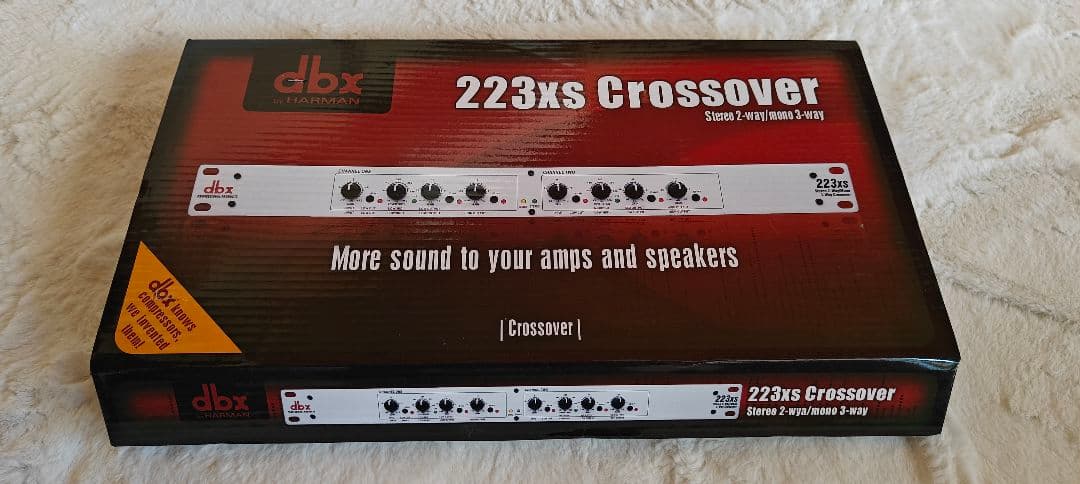 dbx 223XS チャンネルデバイダー クロスオーバー Crossover