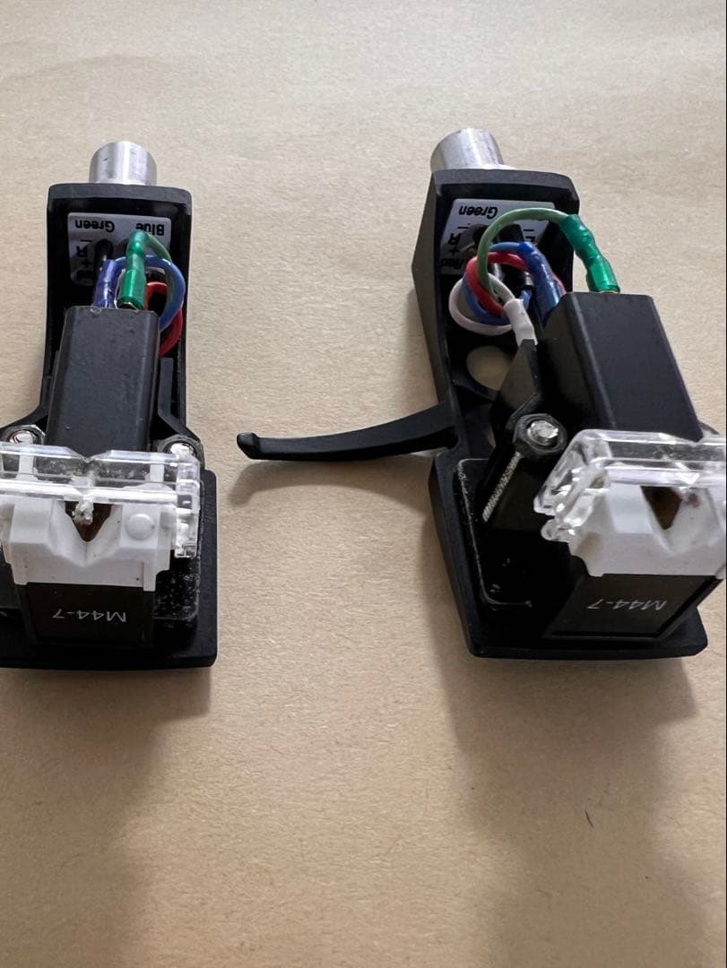 Technics ヘッドシェル SHURE M44-7 STOKYO ケース