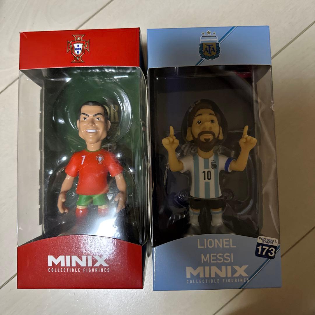 MINIX クリスティアーノ・ロナウド & リオネル・メッシ フィギュアセット
