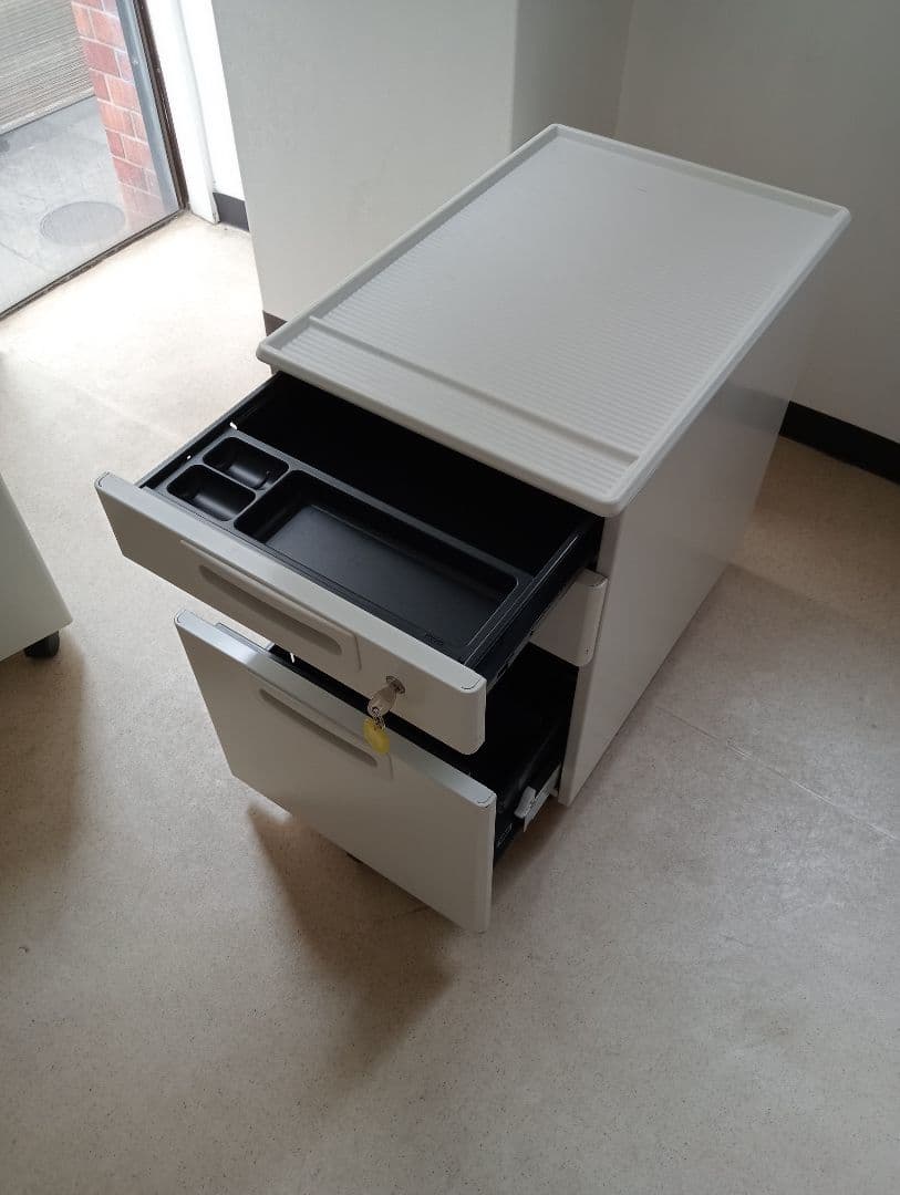 【24時間以内大特価！ 特別キャンペーン】デスク サイドキャビネット３段 プラス