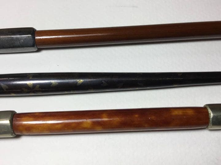 ◆煙管３本◆勲六等瑞宝章 金工師 吉田省吾作 純村田張煙管 純銀 キセル 喫煙具